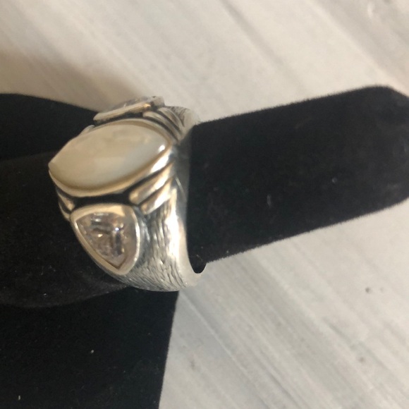 COPY - Mother of pearl/CZ’s Silpada ring - Picture 2 of 2